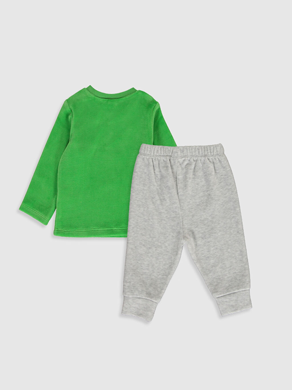 Yesil Erkek Bebek Desenli Pijama Takimi Lc Waikiki