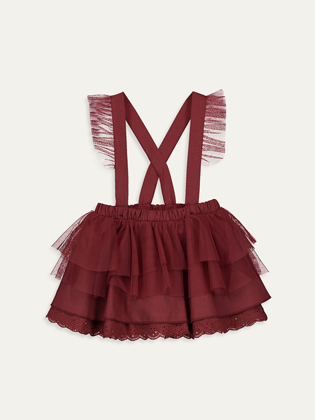 Bordo Kız Bebek Tül Etek LC Waikiki