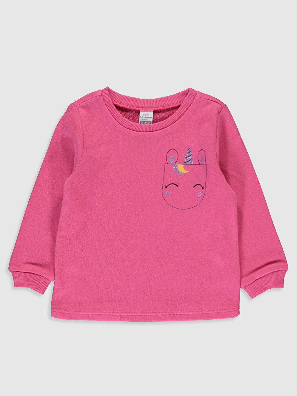 Turkuaz Turkuaz Kız Bebek Sweatshirt 2�li LC Waikiki Turkuaz Turkuaz Kız Bebek Sweatshirt 2�li LC Waikiki