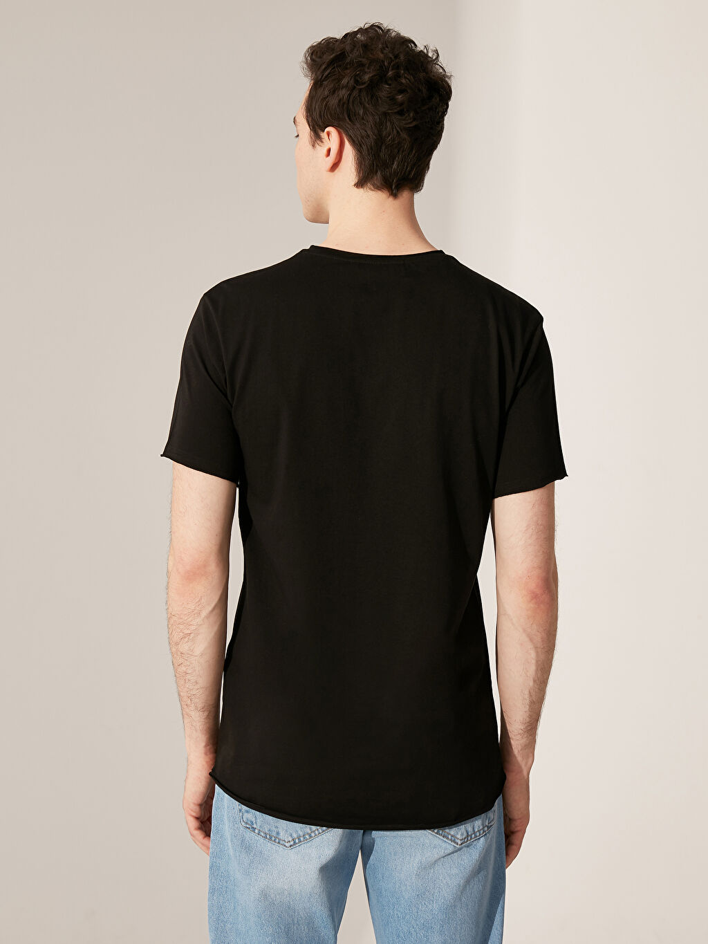 Combed Cotton Men's TShirt 0SC587Z8CVL 0SC587Z8CVL LC Waikiki