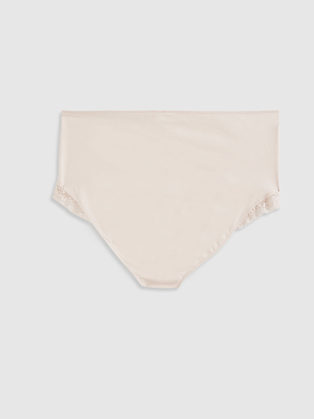 Pembe Dantel Detayli Yuksek Bel Hamile Kulot Lc Waikiki