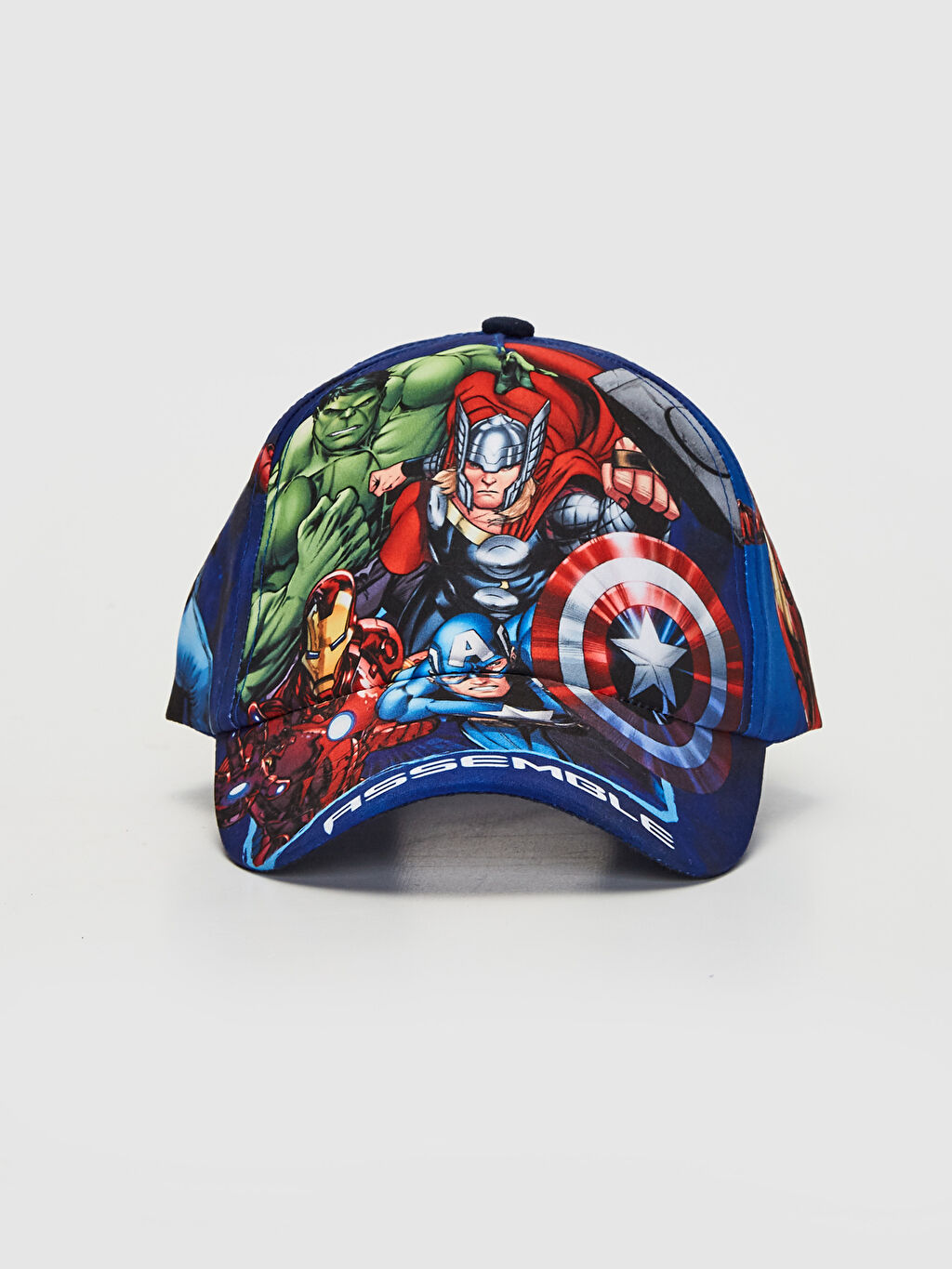 Lacivert Erkek Çocuk Avengers Lisanslı Şapka LC Waikiki