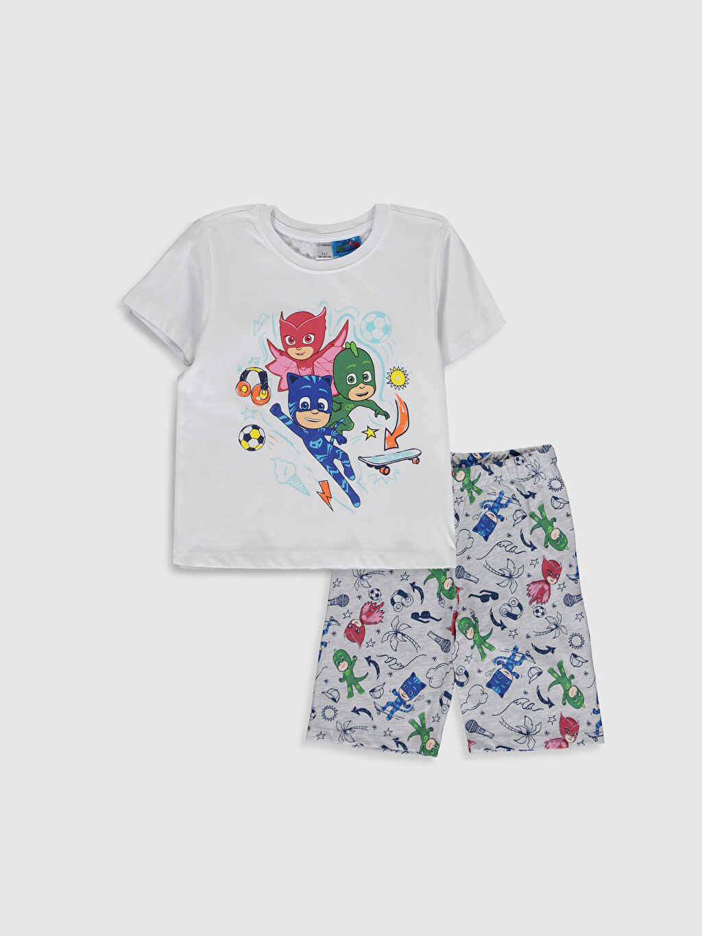 Beyaz Erkek Cocuk Pijamaskeliler Pijama Takimi Lc Waikiki