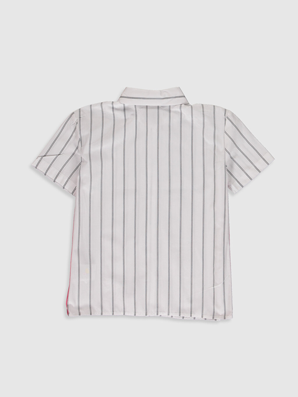 Short Sleeve Poplin Girl Shirt -0S5057Z4-LFC - 0S5057Z4-LFC - LC Waikiki