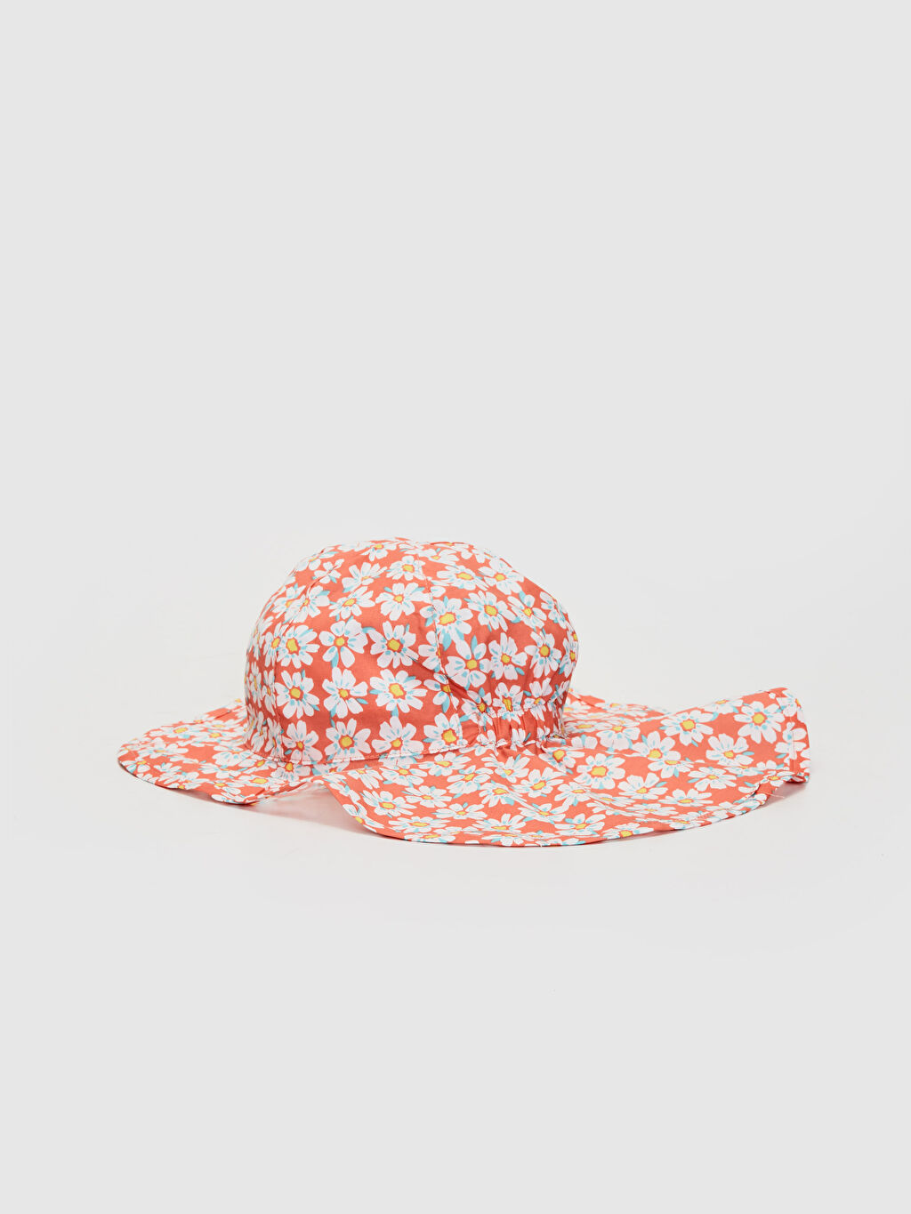 Turuncu Kız Bebek Baskılı Şapka LC Waikiki