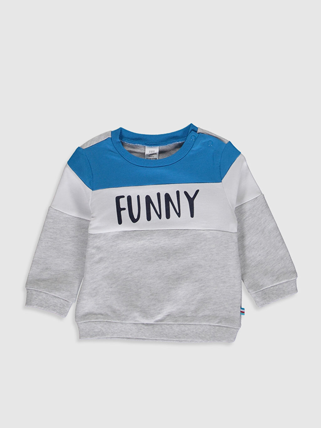 Mavi Mavi Erkek Bebek Sweatshirt Ve Pantolon Lc Waikiki