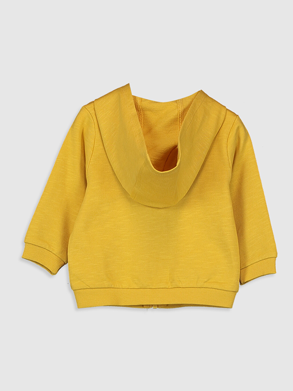 Sari Erkek Bebek Kapusonlu Fermuarli Sweatshirt Lc Waikiki