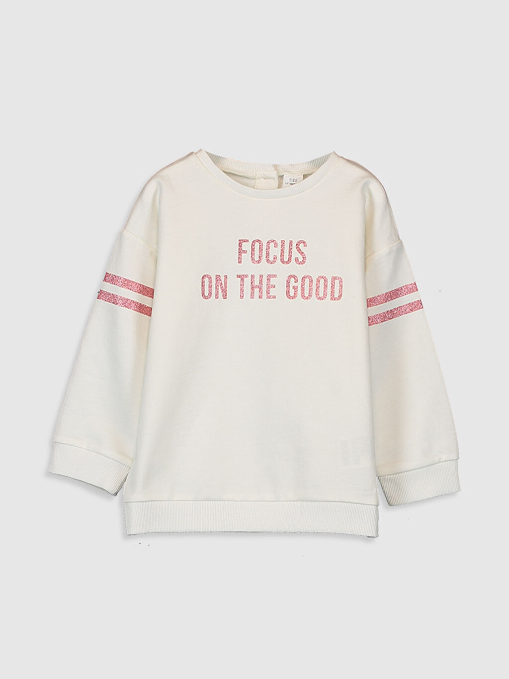 Ekru Aile Koleksiyonu Kiz Bebek Sweatshirt Lc Waikiki