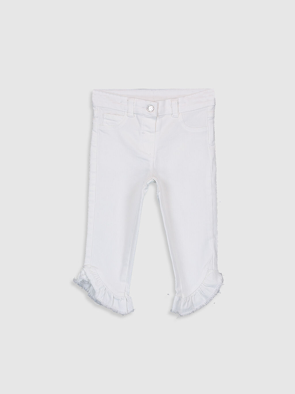 Beyaz Kiz Bebek Pantolon Lc Waikiki