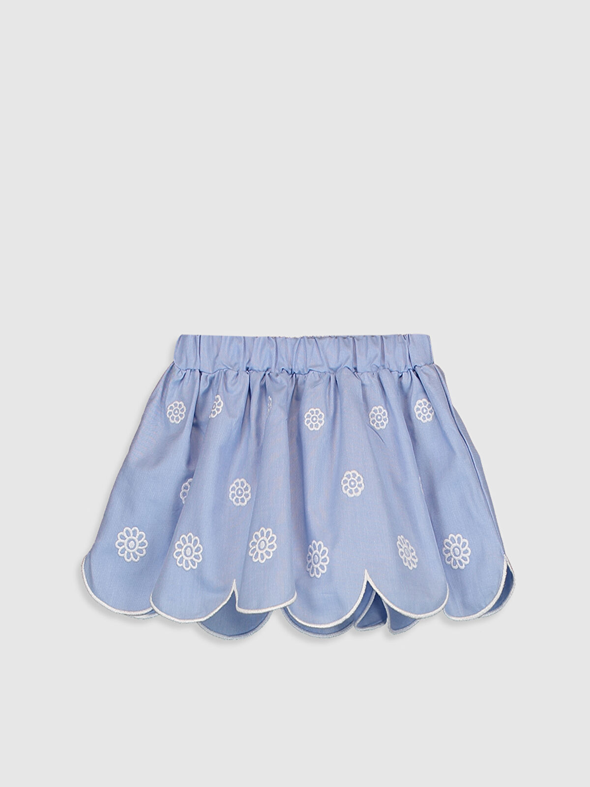 Mavi Kız Bebek Gabardin Etek LC Waikiki