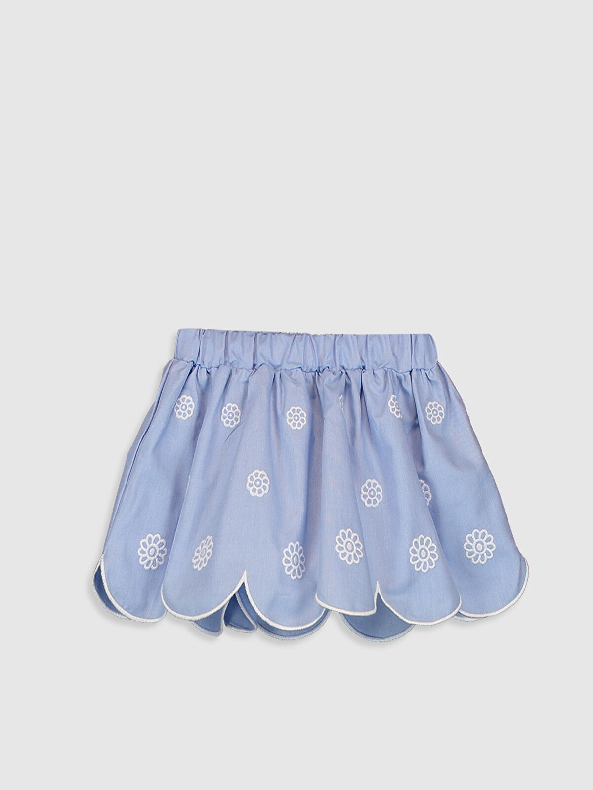 Mavi Kız Bebek Gabardin Etek LC Waikiki