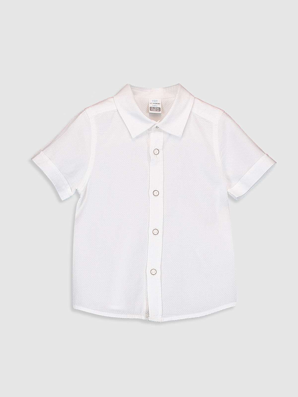 Beyaz Erkek Bebek Poplin Gomlek Lc Waikiki