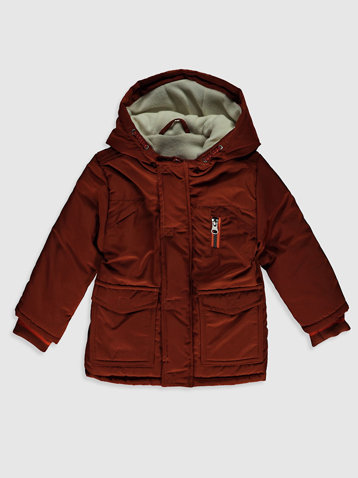 Turuncu Erkek Bebek Fermuarlı Kaban 0W0263Z1HMU LC