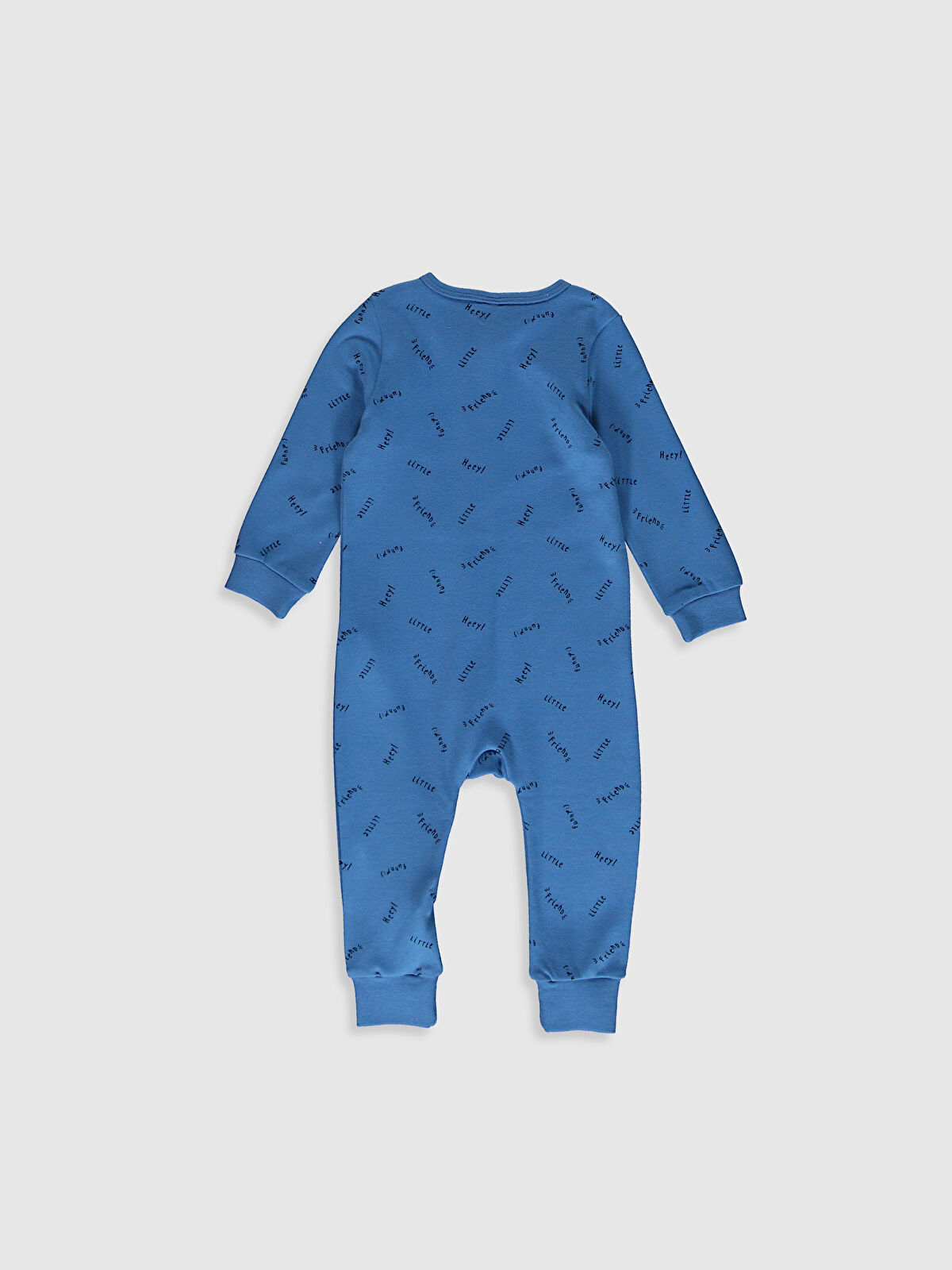 Mavi Erkek Bebek Baskılı Tulum LC Waikiki