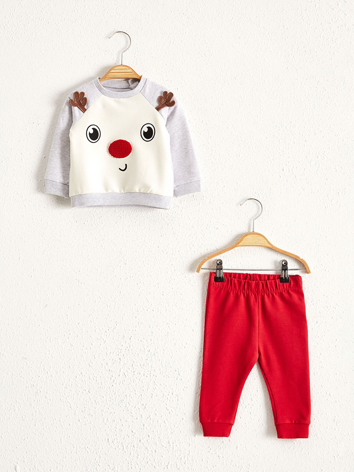 Gri Erkek Bebek Takım 2�li LC Waikiki