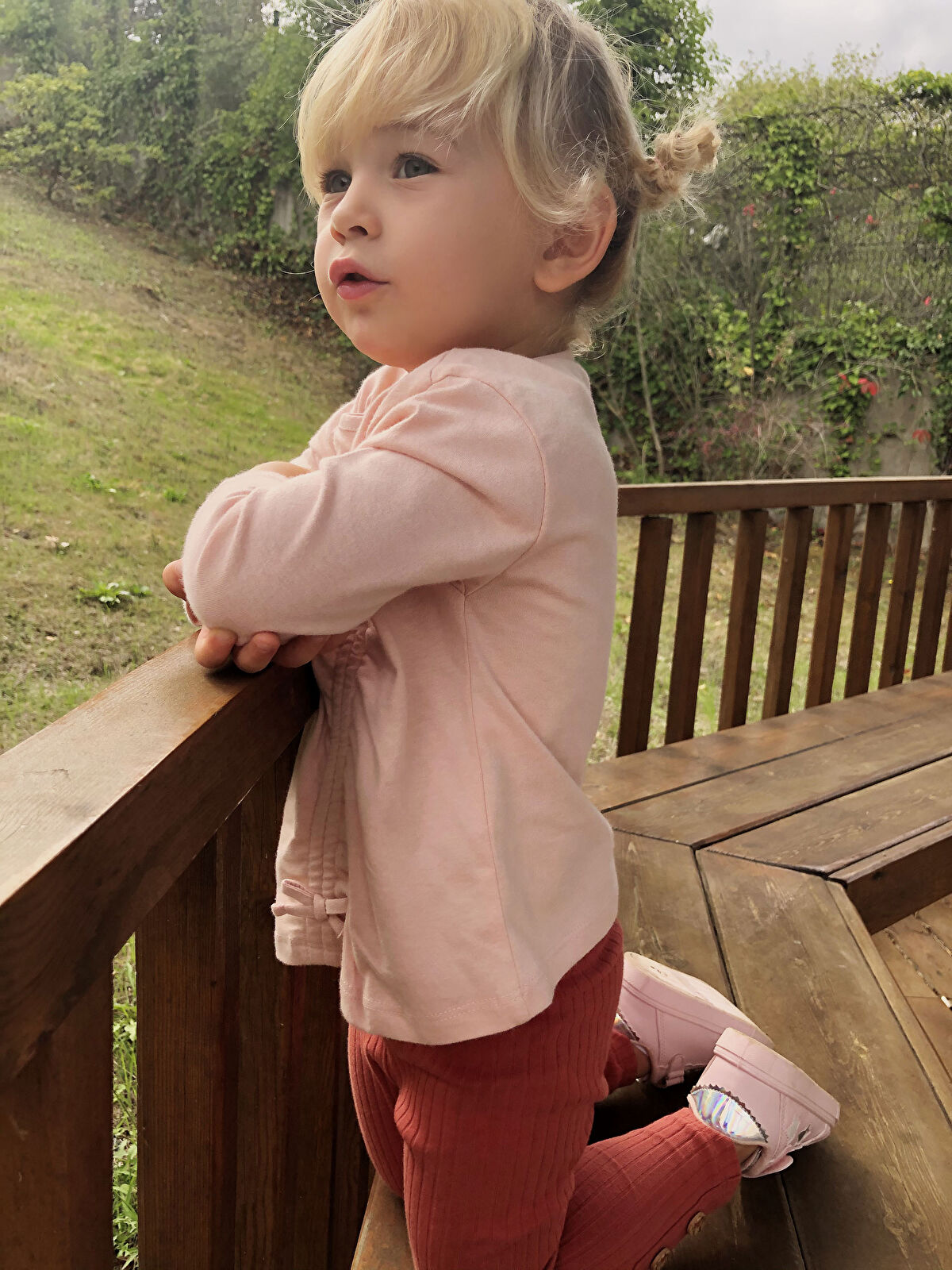 Pembe LCW GREEN Kız Bebek Organik Tişört LC Waikiki