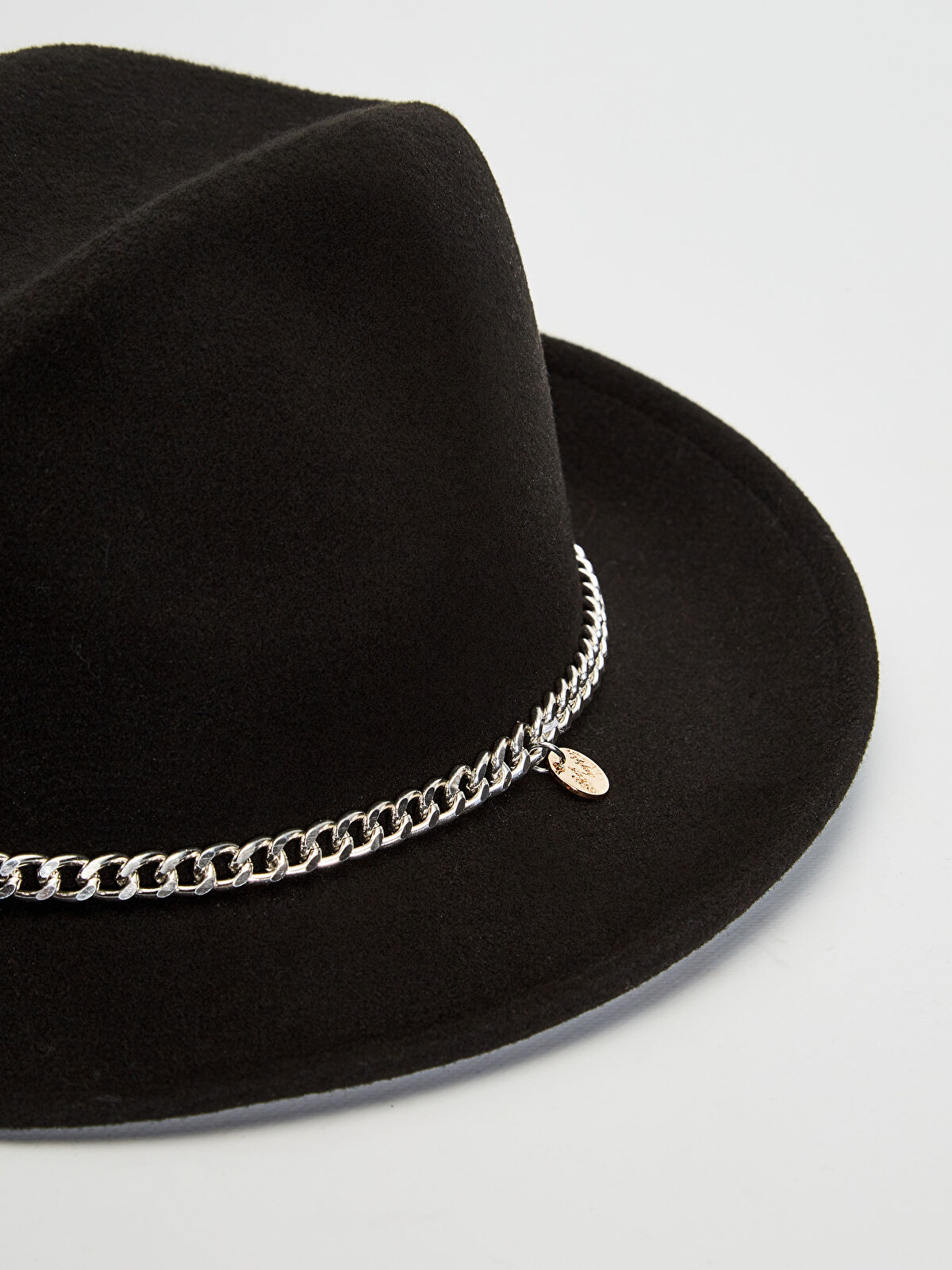 Siyah Kaşe Kadın Fötr Şapka LC Waikiki