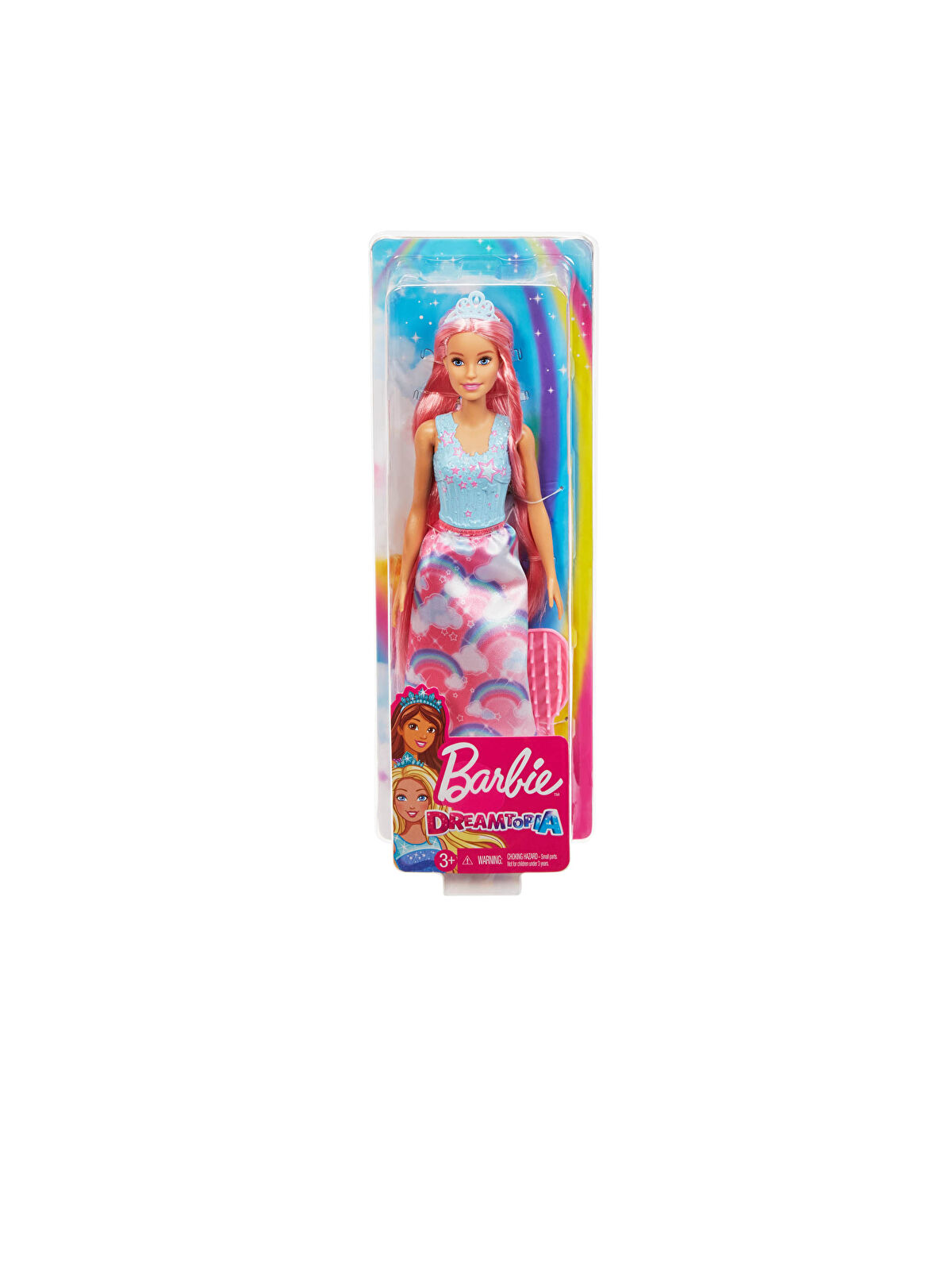 Çok Renkli Kız Çocuk Uzun Saçlı Barbie Bebek Oyuncak LC