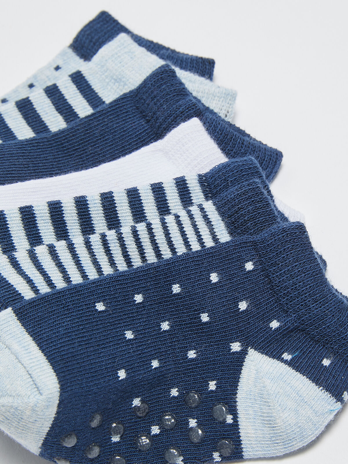 Mavi Erkek Bebek Patik Çorap 7�li LC Waikiki