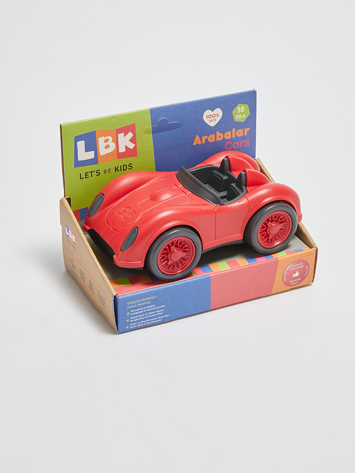 Kırmızı Erkek Bebek Araba Oyuncak LC Waikiki