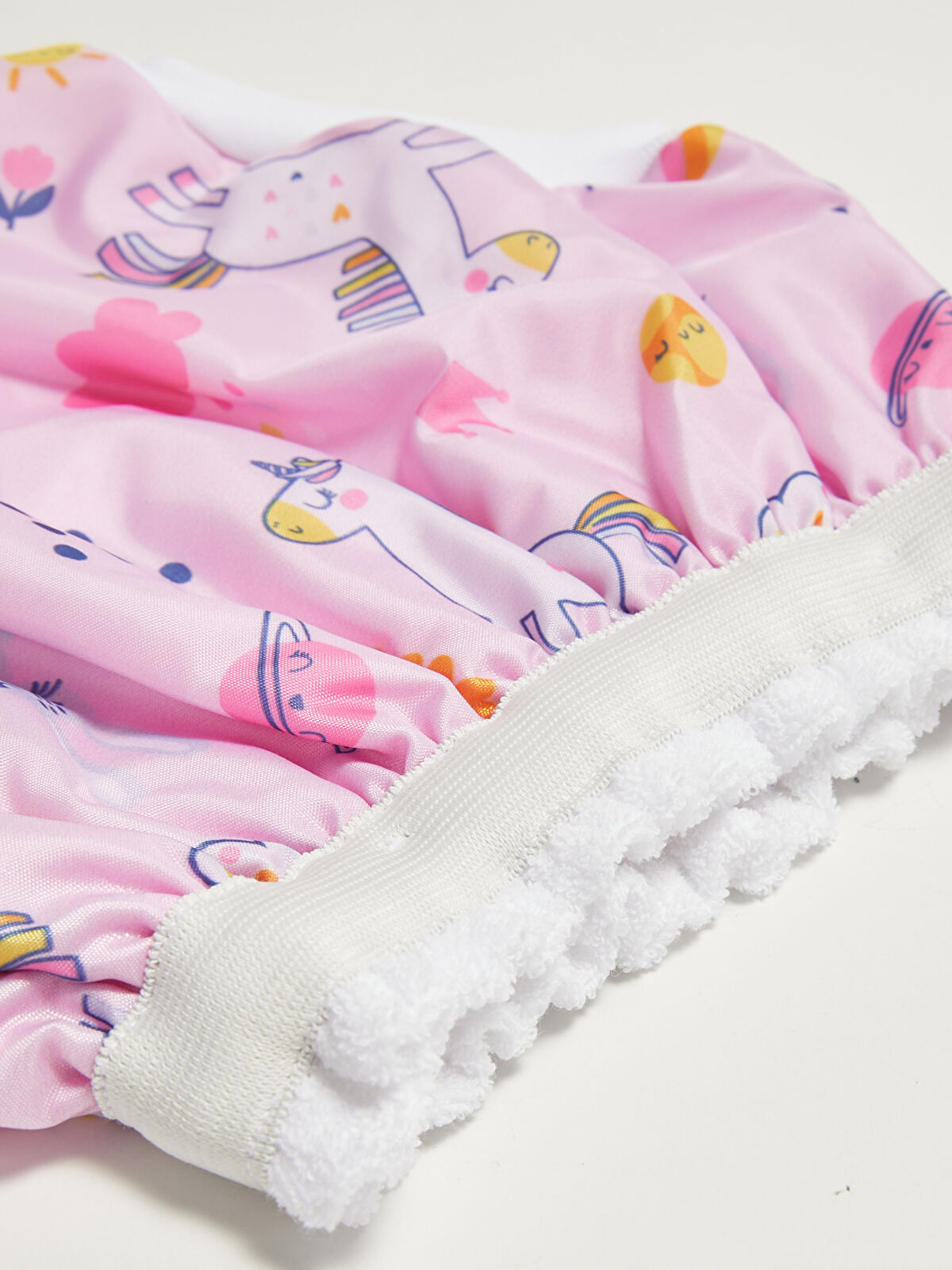 Pembe Beli Lastikli Baskılı Kız Bebek Alıştırma Külodu Pembe Beli Lastikli Baskılı Kız Bebek Alıştırma Külodu