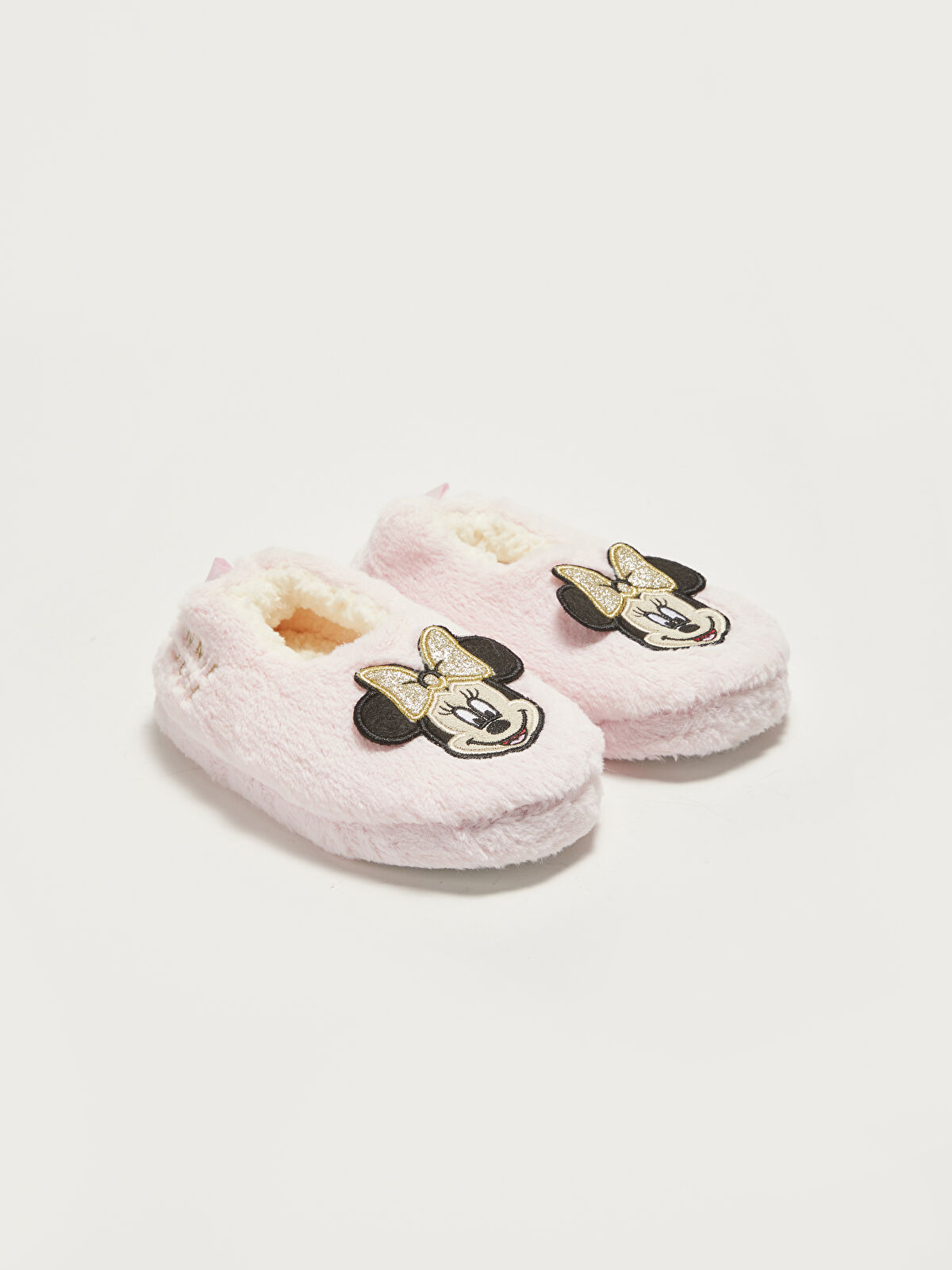 Pembe Minnie Mouse Lisanslı Kız Çocuk Ev Terliği LC Waikiki