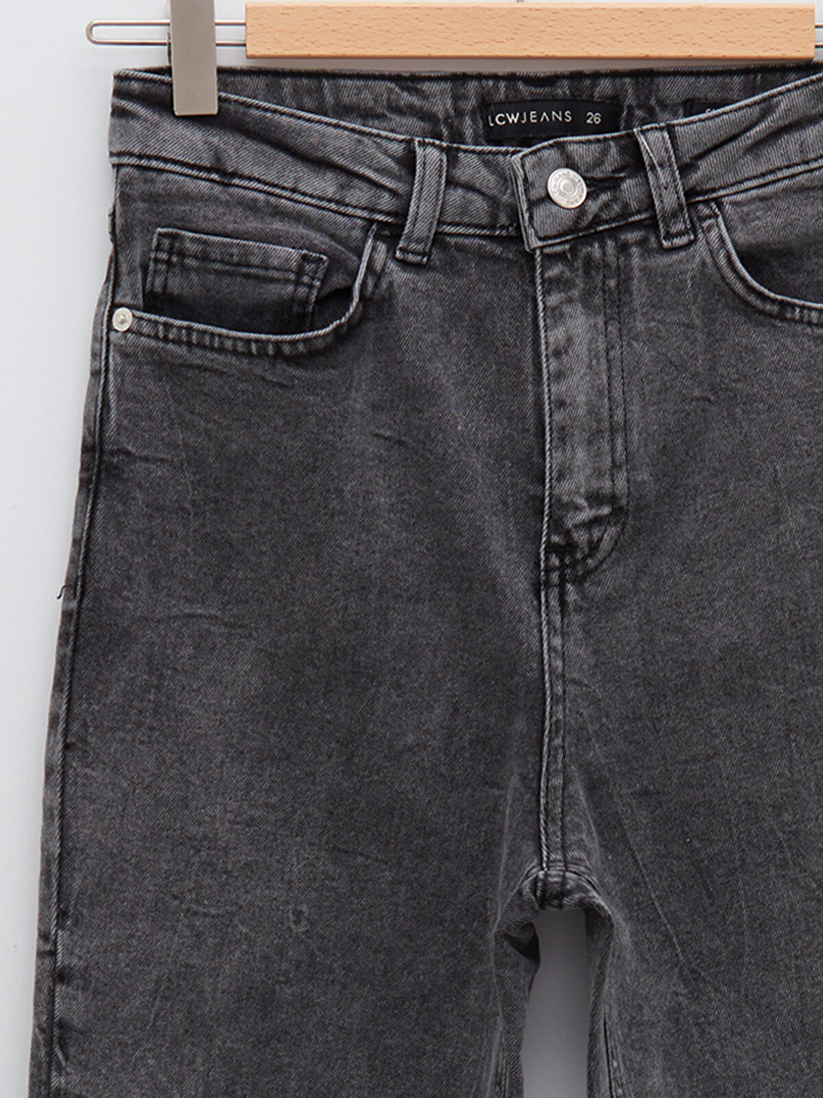Yüksel Waist Slim Fit Pocket Detailed Women's Rodeo Jeans -W1H754Z8-GRD ...