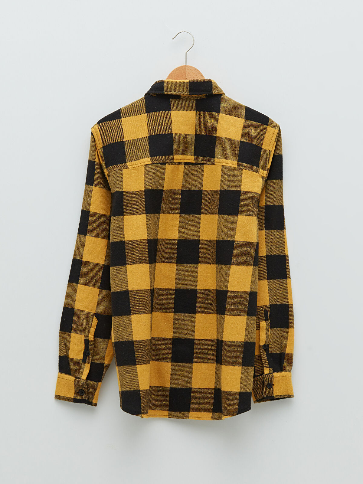 black and yellow checkered jacket