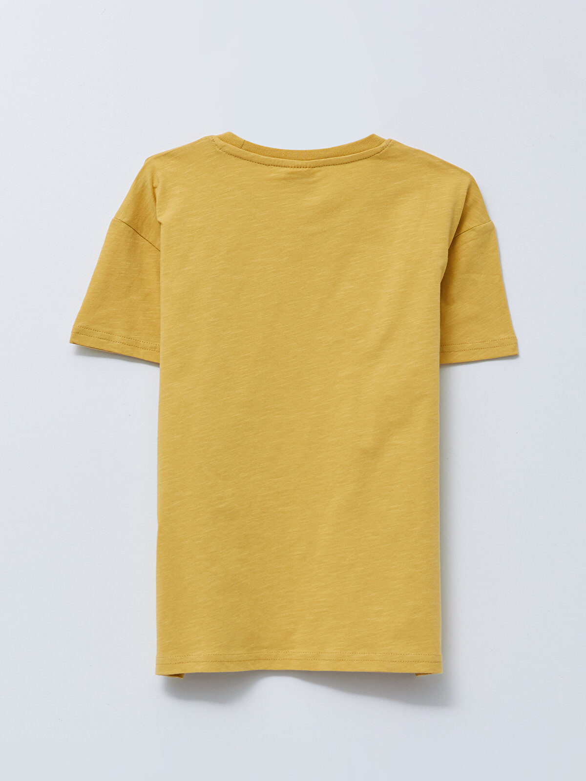 Crew Neck Printed Short Sleeve Cotton Boy T-Shirt -S24543Z4-G5Y -  S24543Z4-G5Y - LC Waikiki