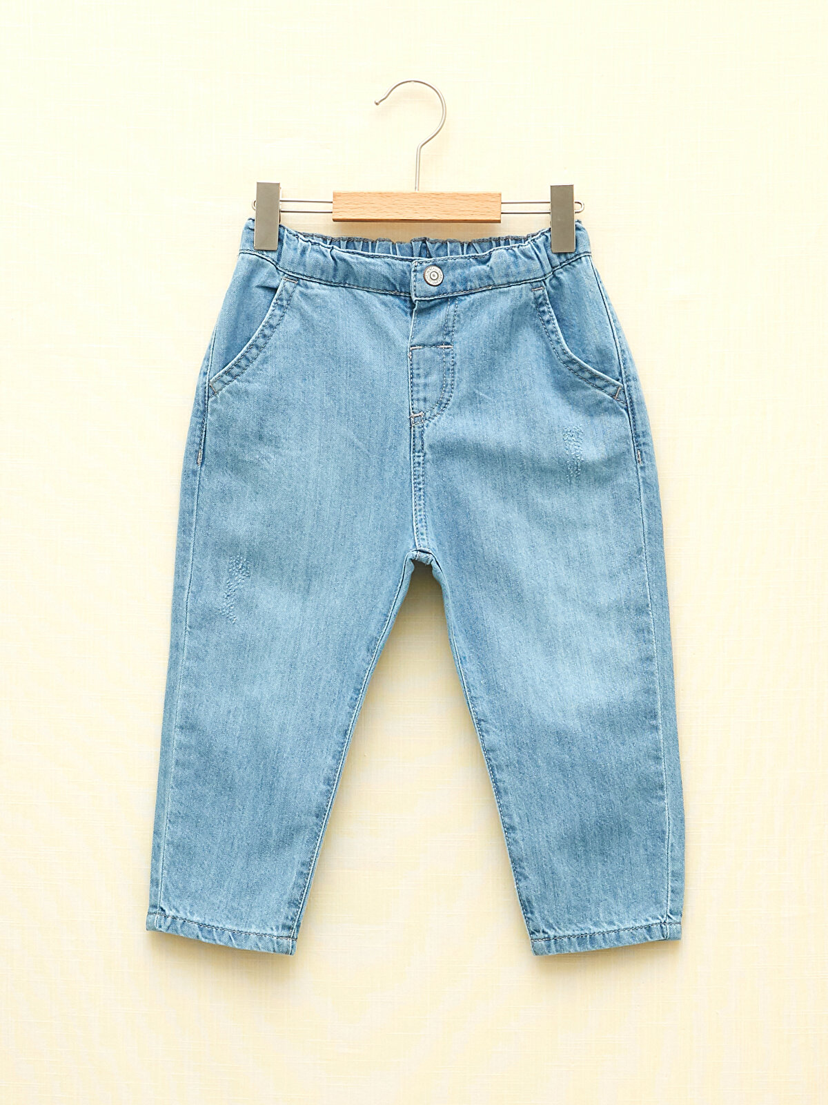 LCW GREEN Basic Baby Boy Jean Trousers With Elastic Waist -S28022Z1-311 -  S28022Z1-311 - LC Waikiki
