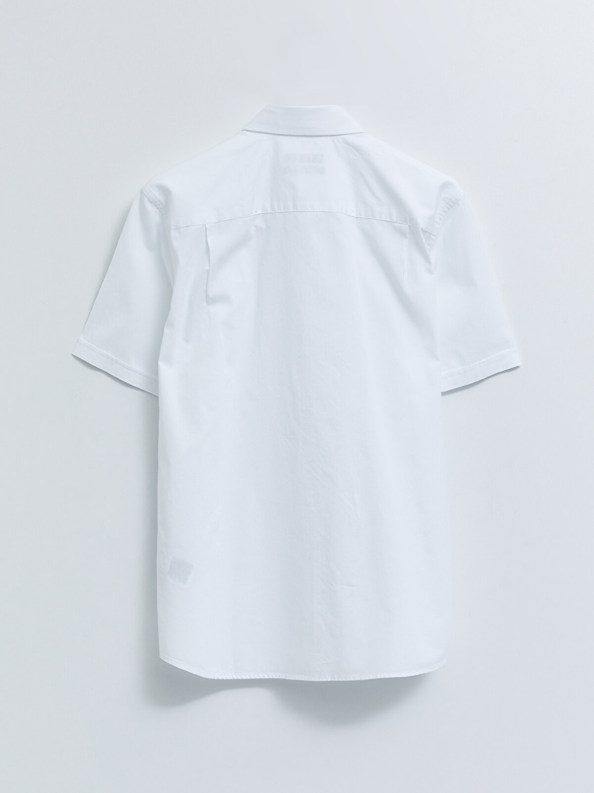 LCW BASIC Regular Fit Short Sleeve Oxford Men's Shirt -S29569Z8 