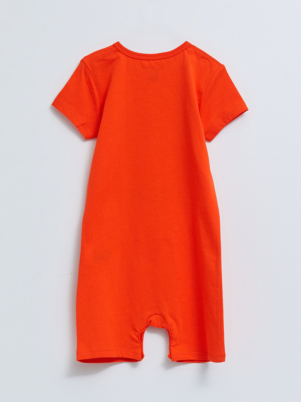 Crew Neck Short Sleeve Printed Baby Boy Rompers 2 Pack S2DS93Z1GWZ