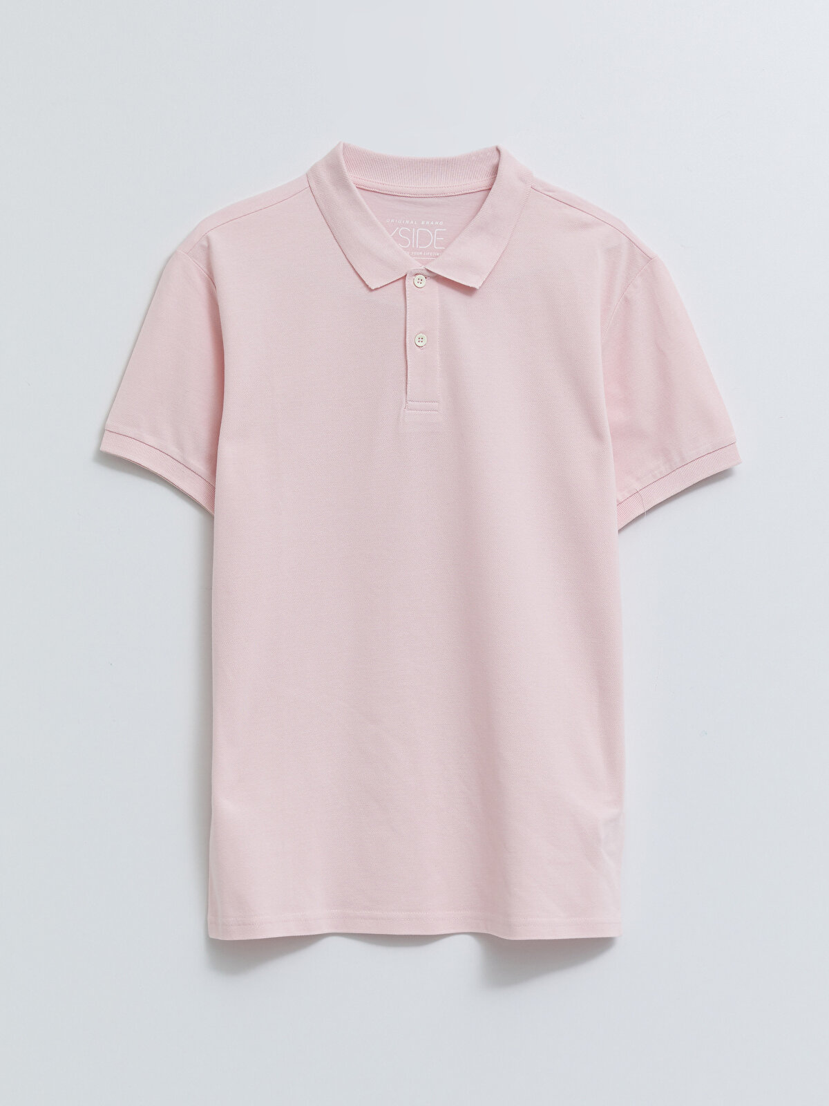 XSIDE Polo Neck Short Sleeve Pique Men's T-Shirt -S2HU07Z8-S57 