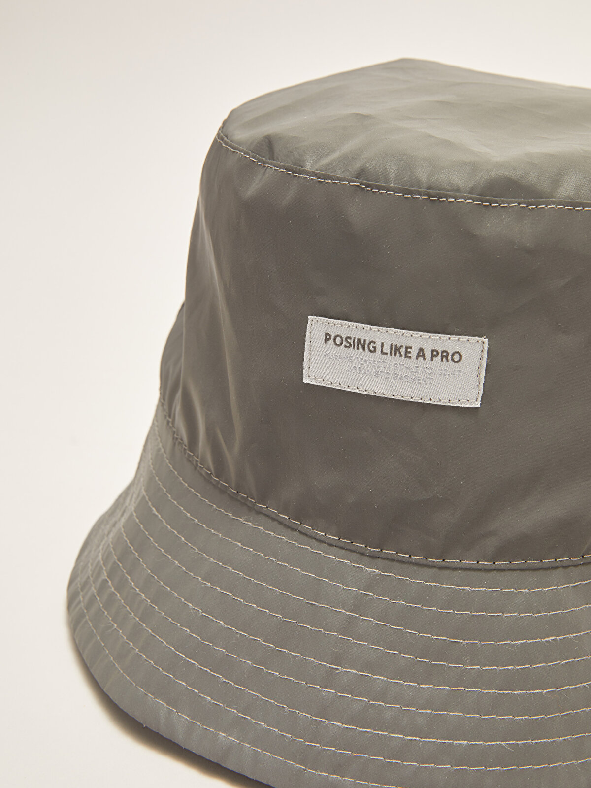Label Printed Men's Bucket Hat -S2KE26Z8-CSW - S2KE26Z8-CSW - LC Waikiki