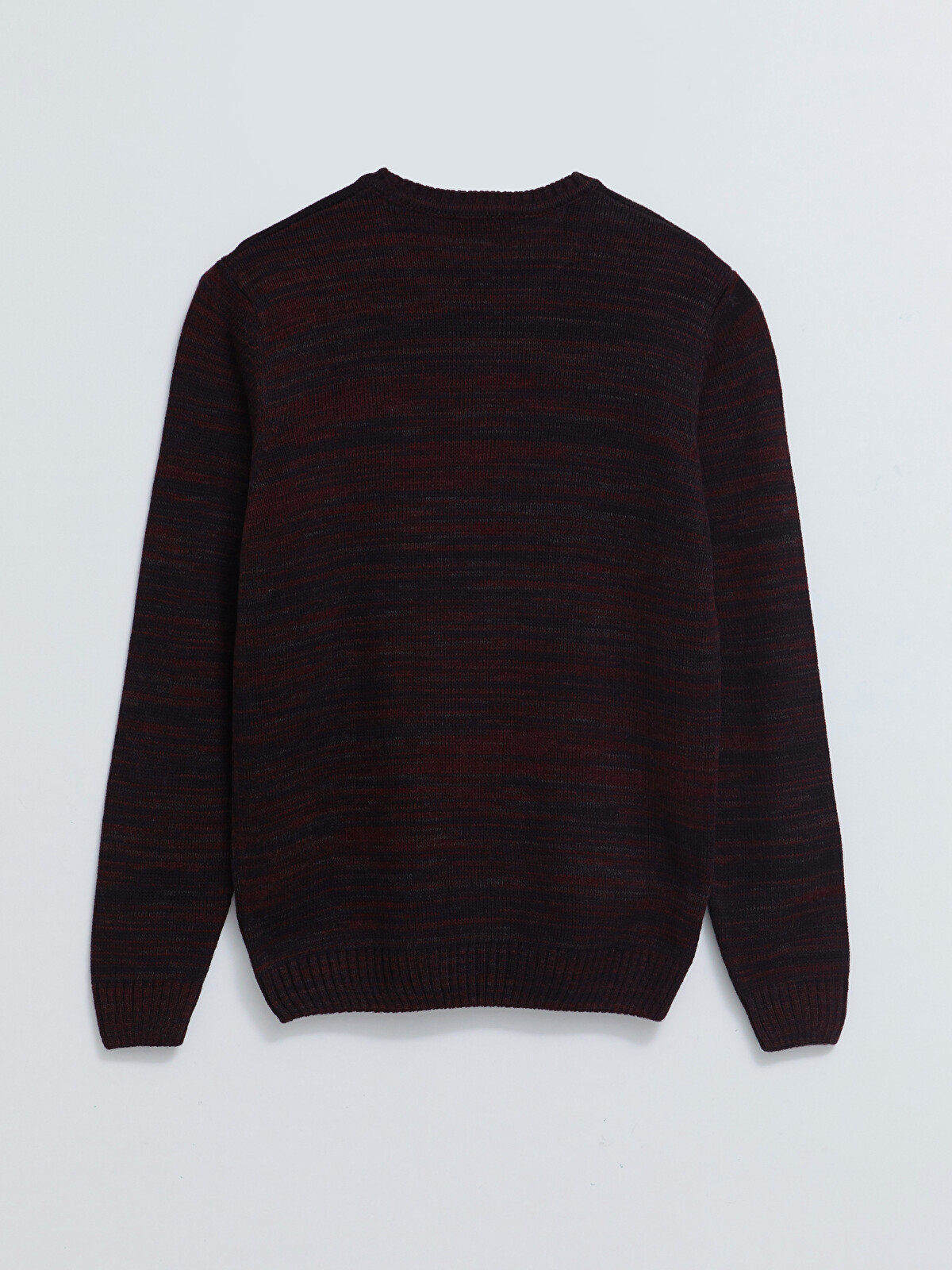 Crew Neck Long Sleeve Patterned Men's 