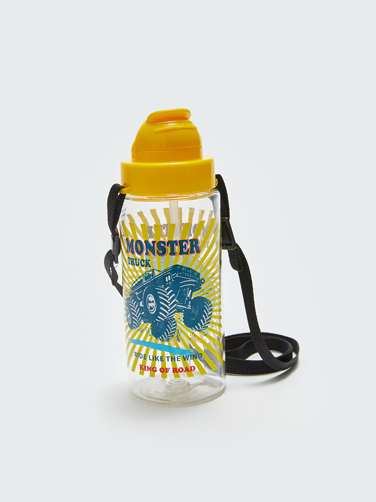 Printed Children's Drinker with Straw 500 Ml -W2HP74Z4-M0T