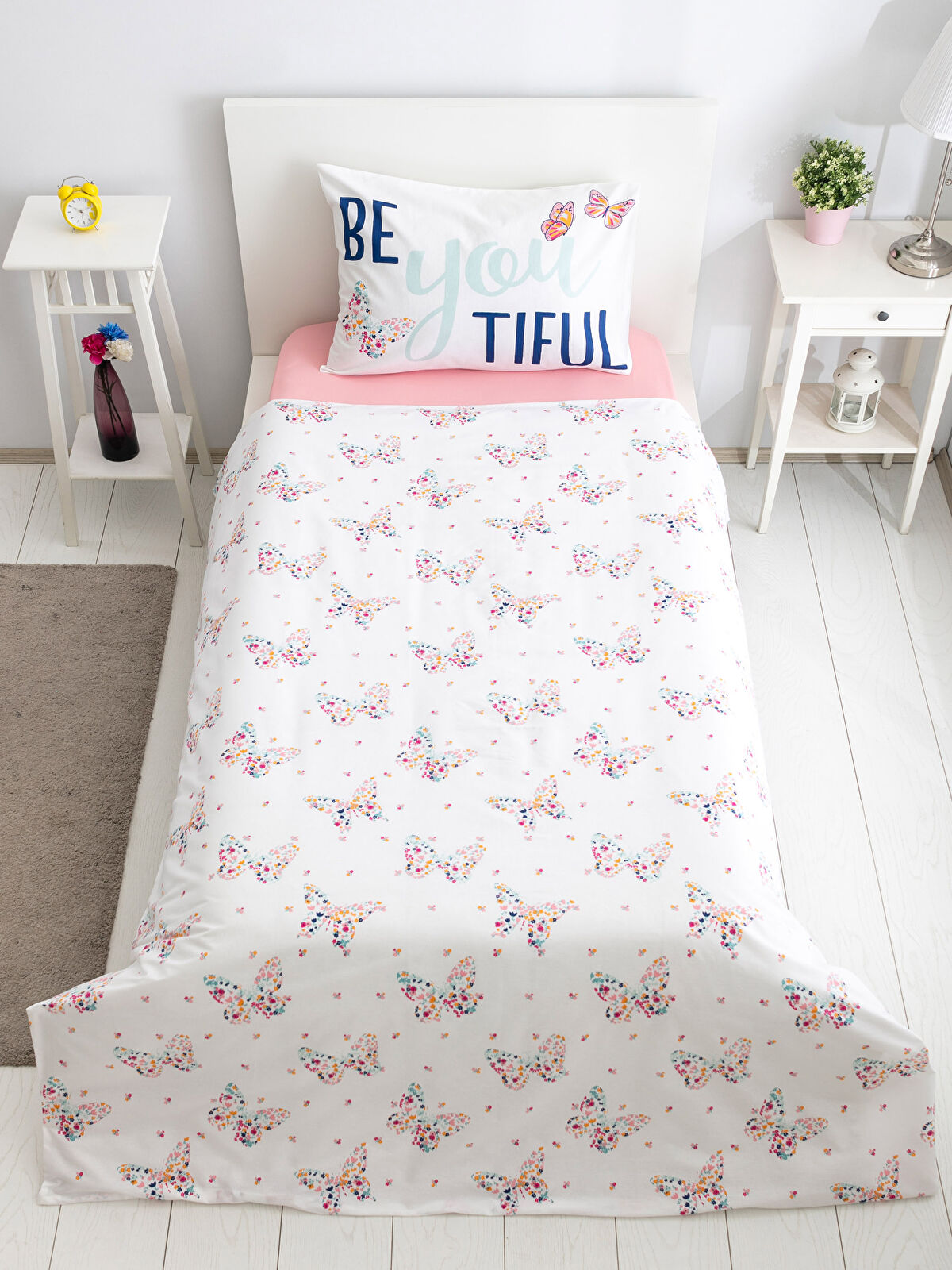 Pembe Pembe Çocuk Nevresim Takımı LC Waikiki