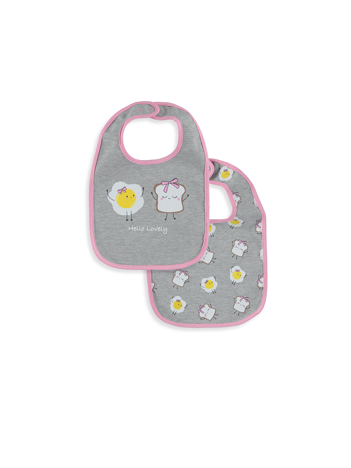 Pembe Kiz Bebek Baskili Mama Onlugu 2 Li Lc Waikiki