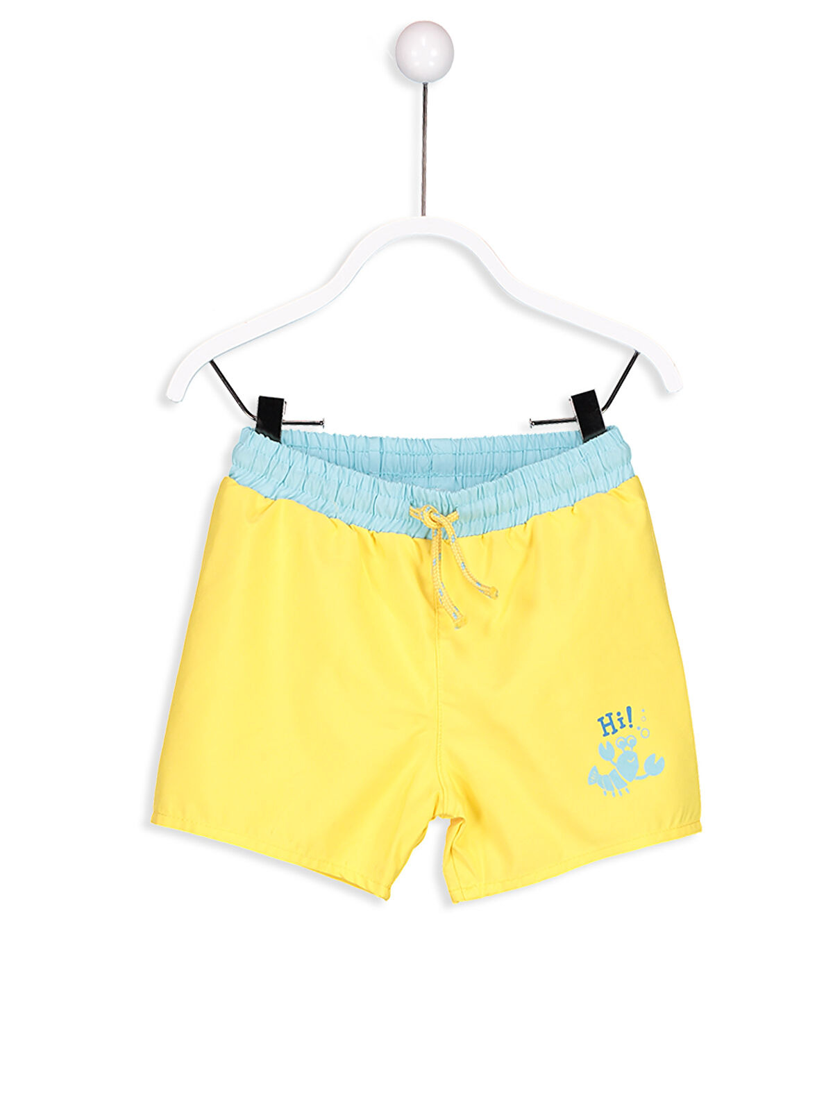Sarı Sarı Erkek Bebek Deniz Şortu LC Waikiki