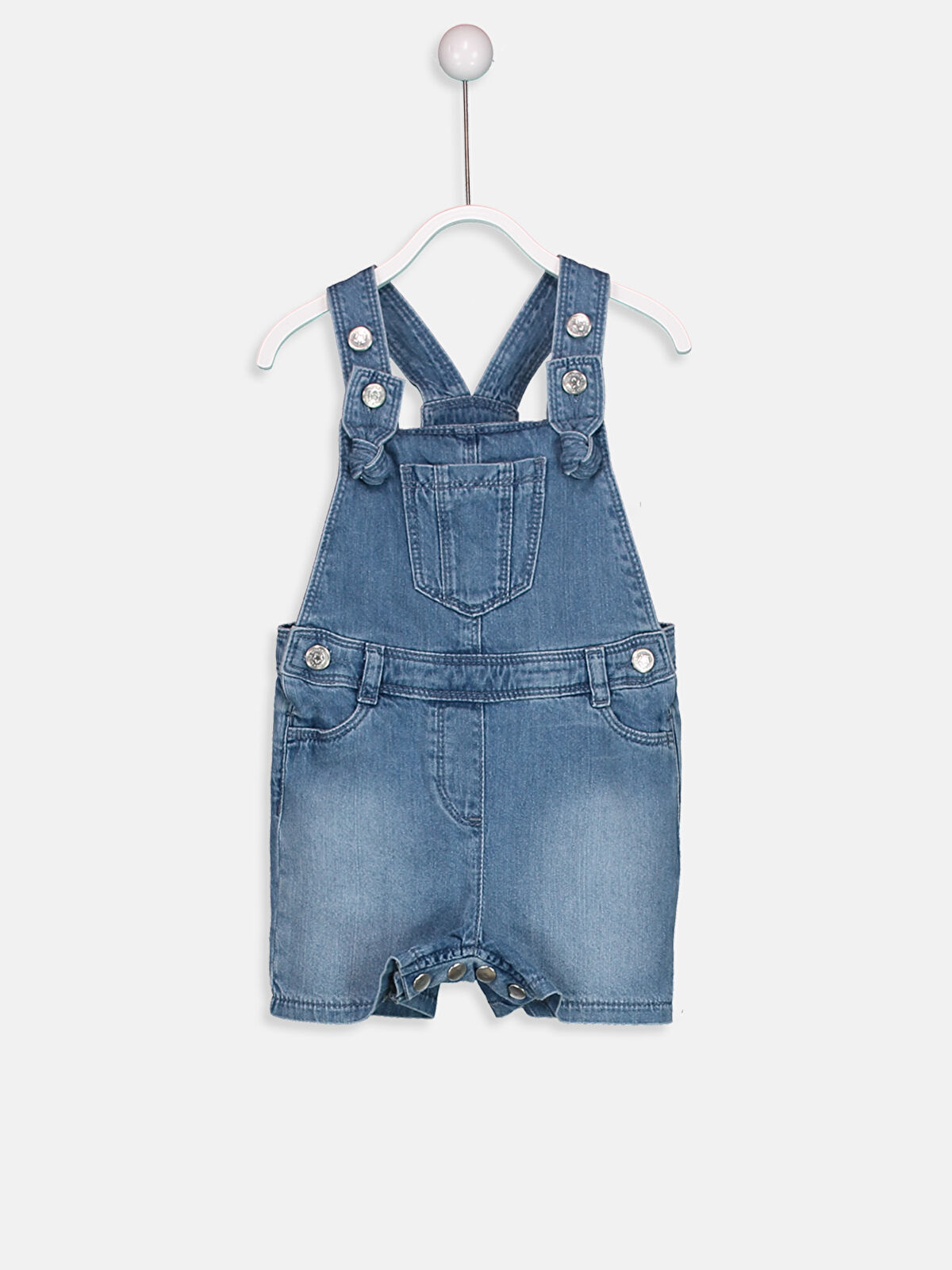 İndigo İndigo Kız Bebek Jean Salopet LC Waikiki