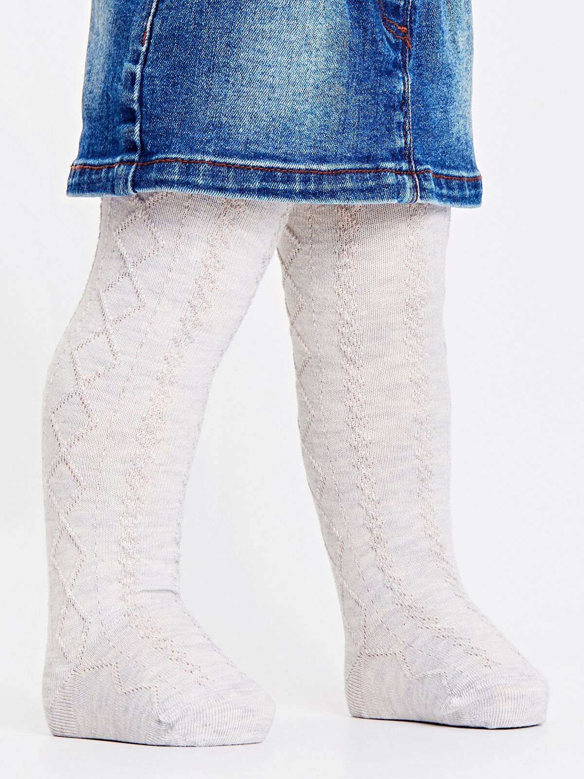 Pembe Kız Bebek Külotlu Çorap 2�li LC Waikiki Pembe Kız Bebek Külotlu Çorap 2�li LC Waikiki