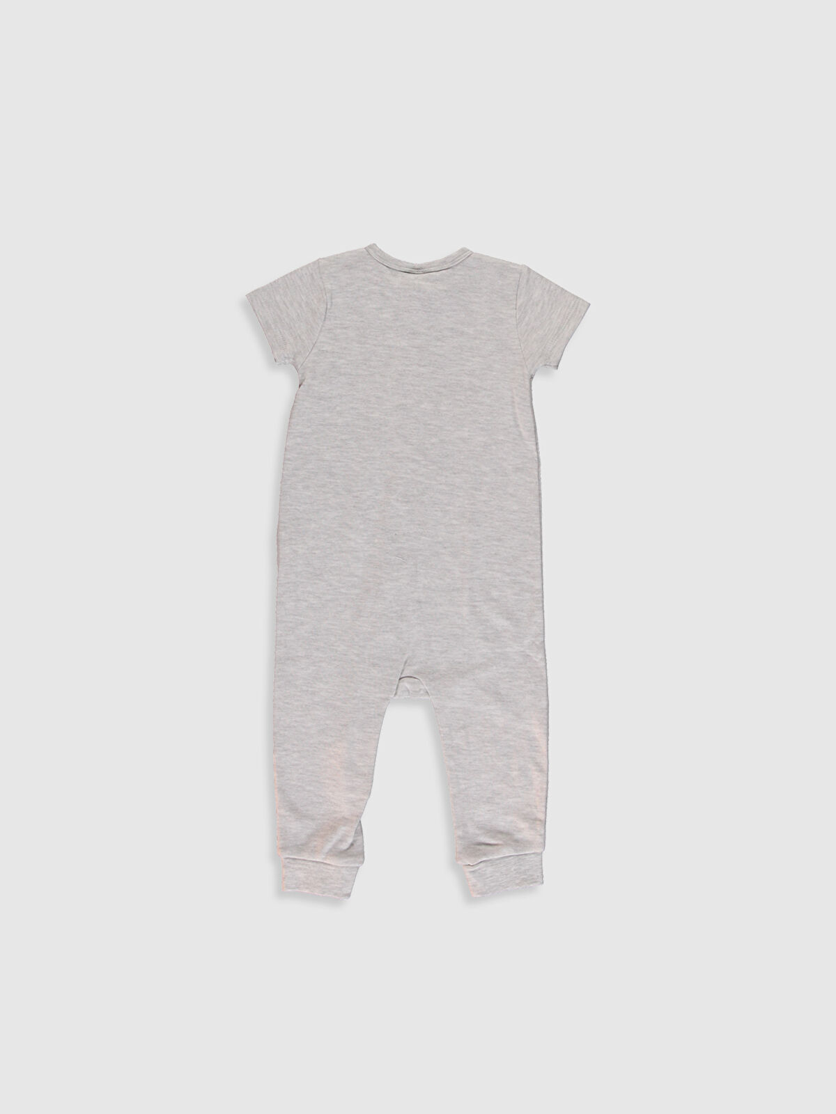 Gri Erkek Bebek Fermuarlı Tulum LC Waikiki