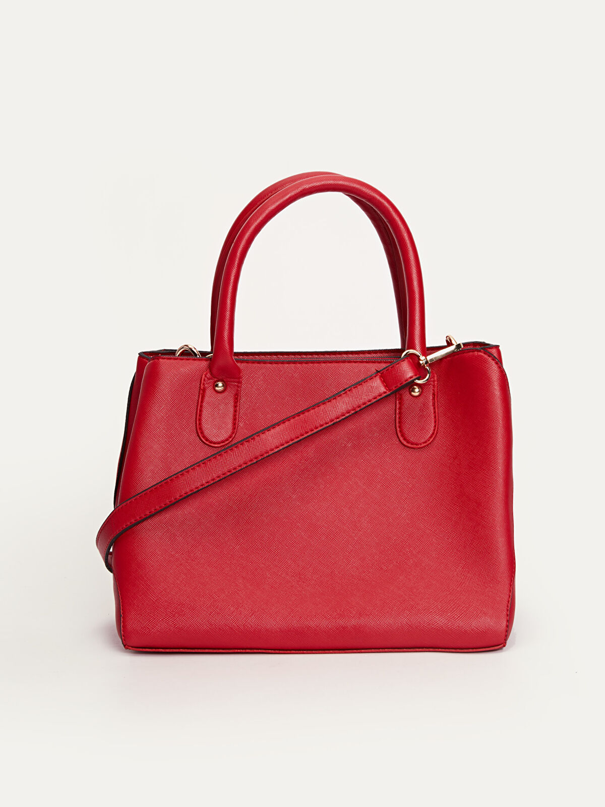 Kirmizi Deri Gorunumlu Kol Cantasi Lc Waikiki