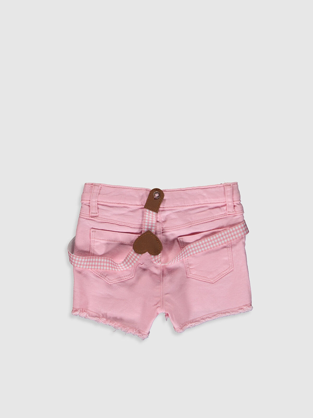 Pembe Kız Bebek Şort ve Pantolon Askısı LC Waikiki Pembe Kız Bebek Şort ve Pantolon Askısı LC Waikiki