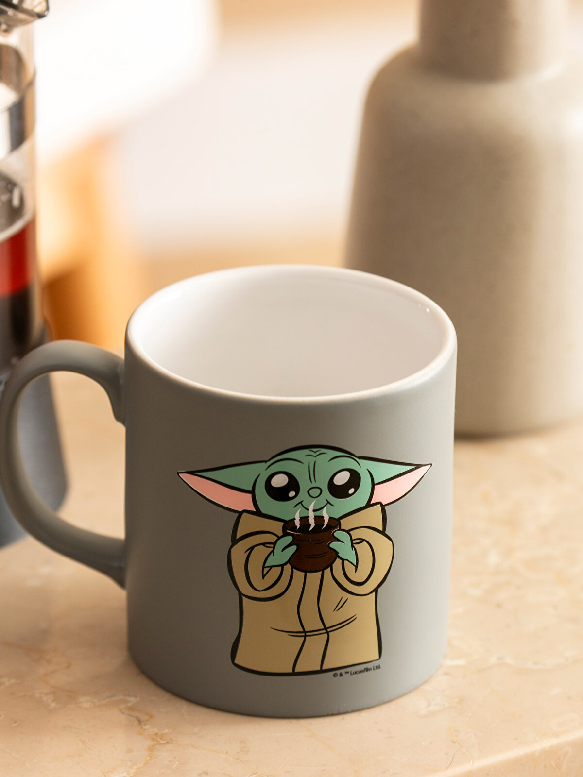 Mug Rick & Rich - Mug Cute Yoda - Mug Star Wars - Mug avec impression - Mug  drôle 