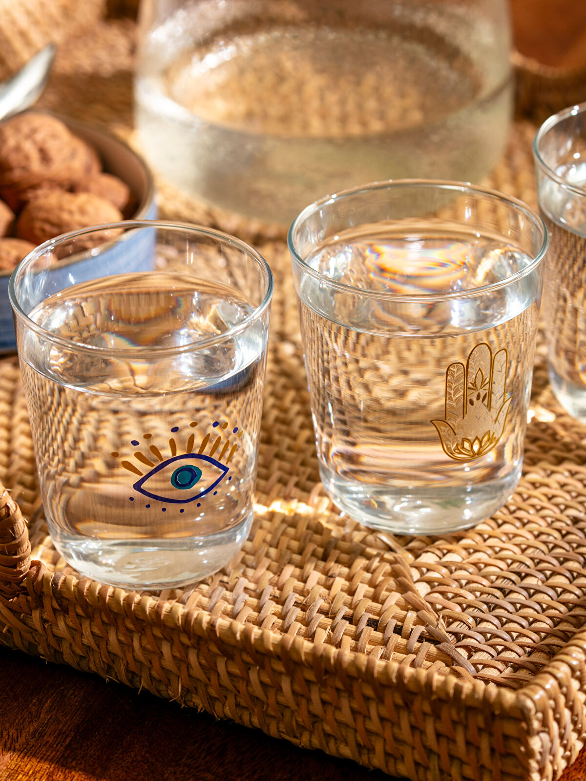 ふかふかフレデリック　3匹 Set of 3 Eye Printed Glass Cups 315 Ml -W3FS73Z8-F9C