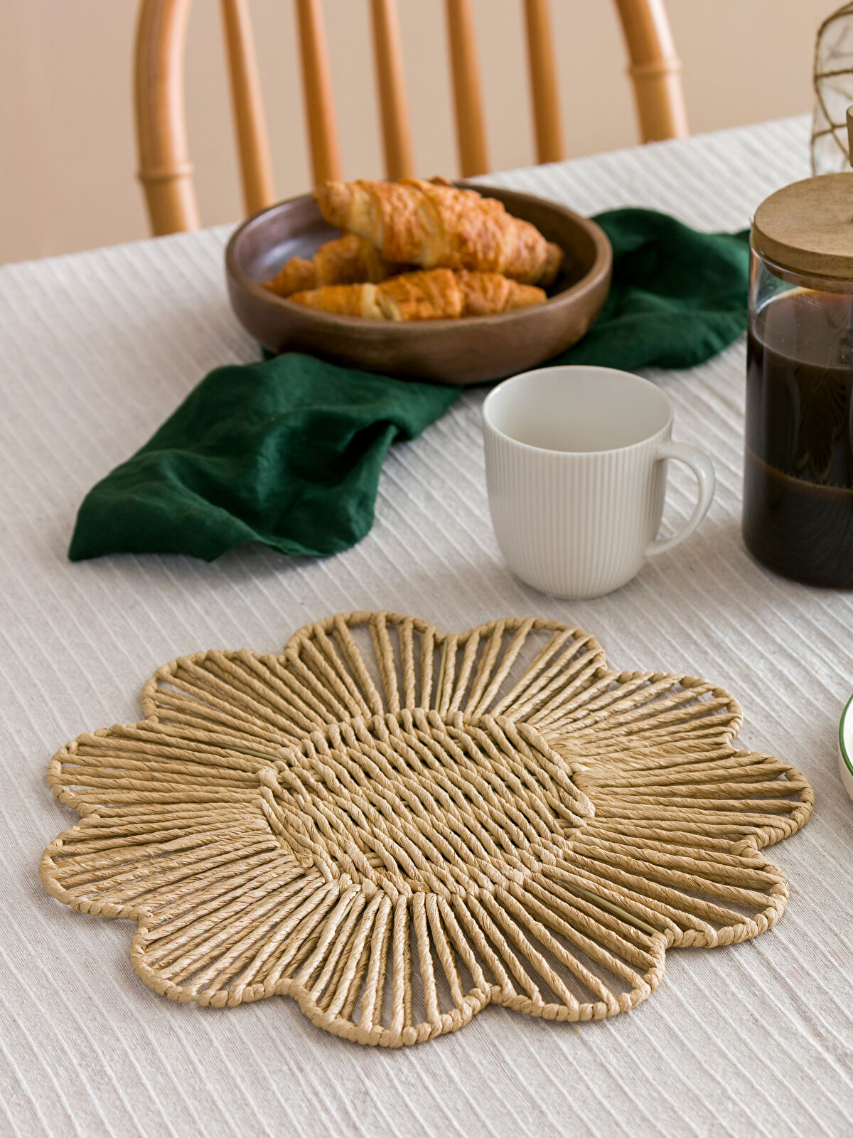 Set de table BEIGE -W4CD19Z8-YJF - W4CD19Z8-YJF - LC Waikiki
