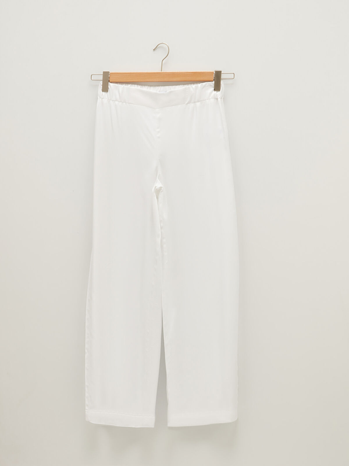 パンツ Syo0508 LC WAIKIKI Pantaloni Dama Cu Talie Elastică, Croială Dreaptă