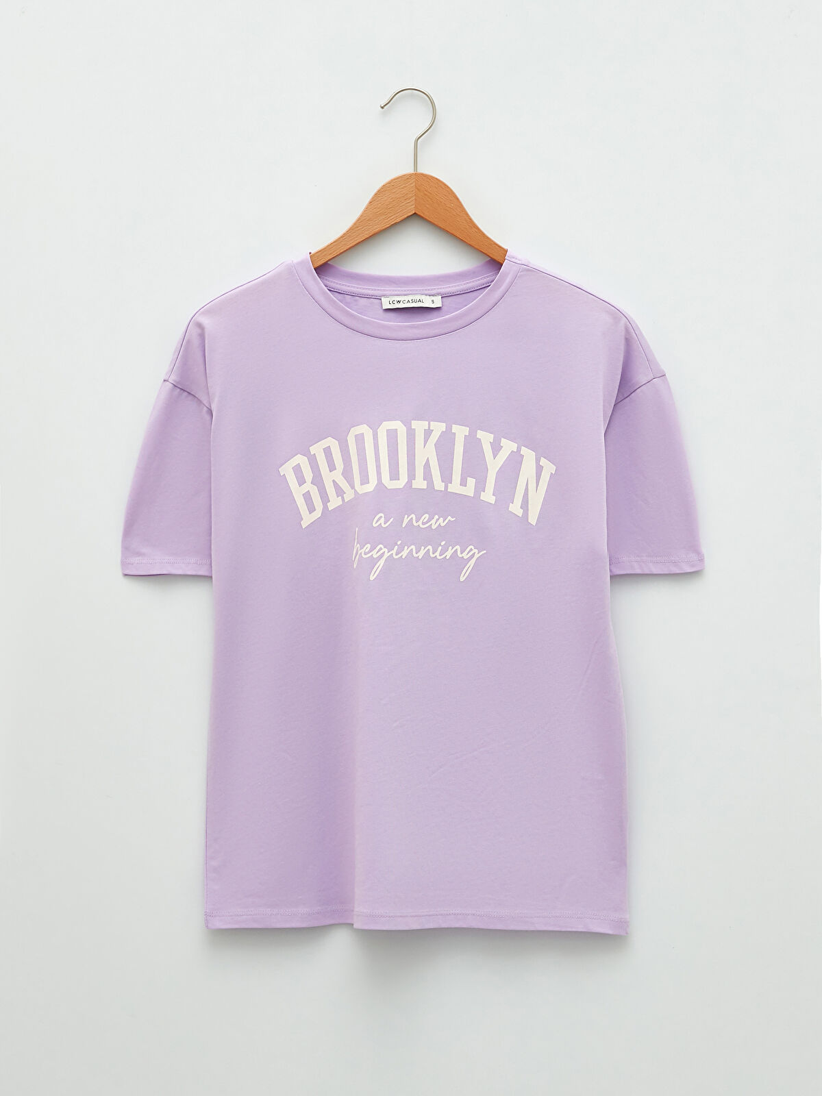 Tシャツ・カットソー IONSEOUL Time summer V-neck knitwear JE1261 Crew Neck T-Shirt in Summer Viscose - Plum Perfect – Ragno