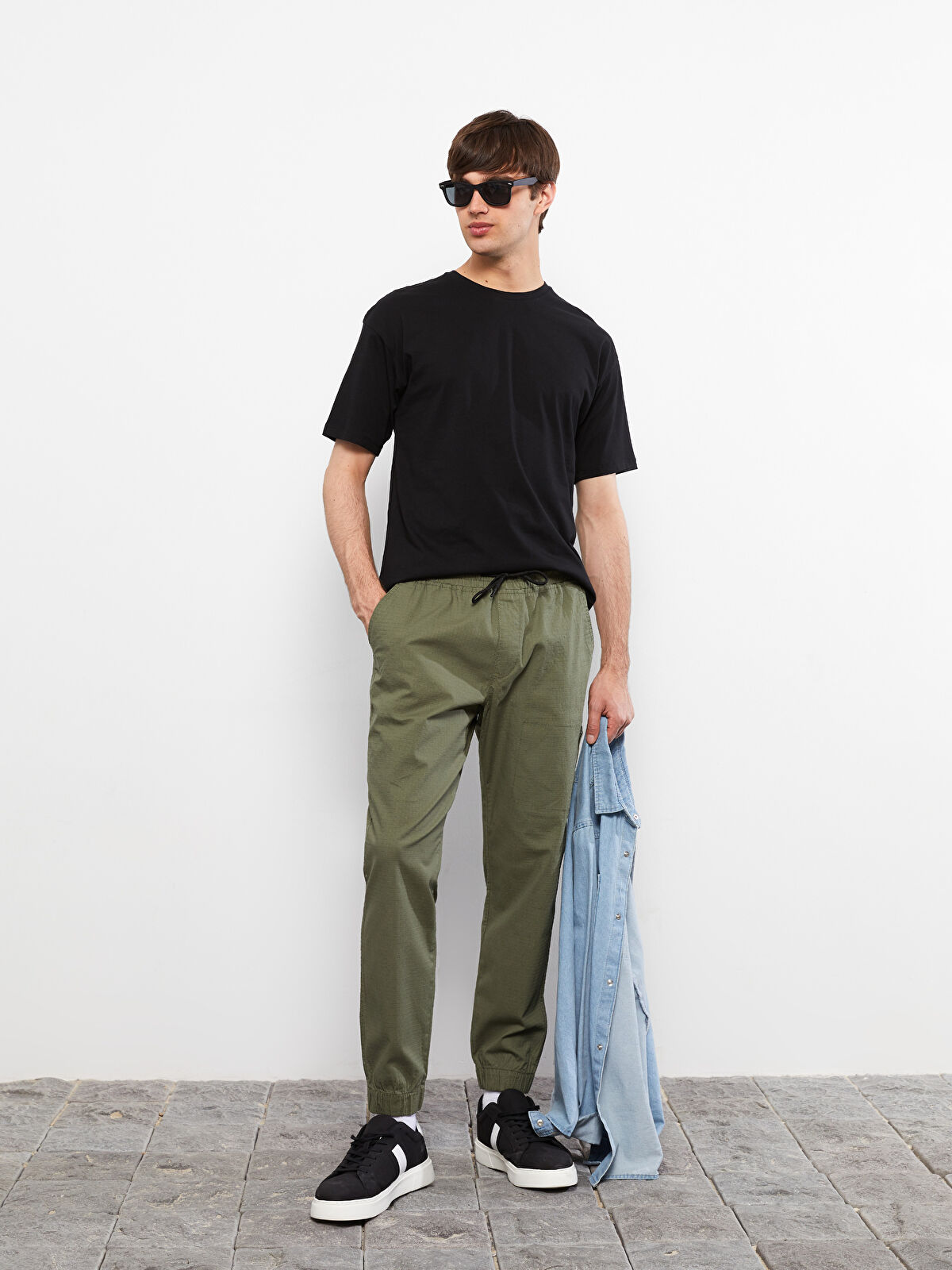 STRONG BASIC TROUSERS